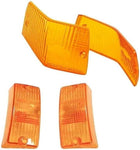 KIT PpLASTICHE GEMME FRECCE POSTERIORI+ANTERIORI VESPA PX 125 150 200 ARCOBALENO