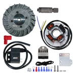Accensione elettronica EVOK IRON SPARK cono 20mm, 1,4Kg, Vespa Smallframe VOLANO RICAVATO DAL PIENO - ventola in plastica
