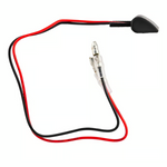 Luce targa KOSO MINI LED plastica colore nero opaco omologata