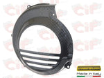 COPRIVENTOLA IN FERRO CARBONE LOOK Vespa PX 125 150 PE 200 Arcobaleno