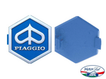 SCUDETTO LOGO PIAGGIO ESAGONALE INCASTRO VESPA PK 50 125 FL RUSH XL PX 125 150