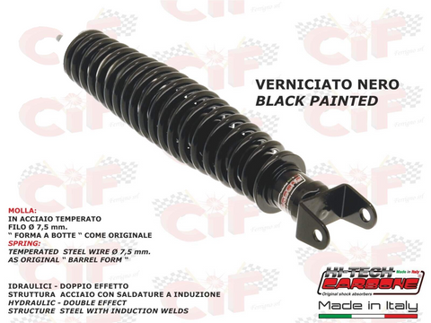 AMMORTIZZATORE POST.PER VESPA 125 (T1/125) (D) 125 VNA1-2 2T AC `57-`59 CIF 6317
