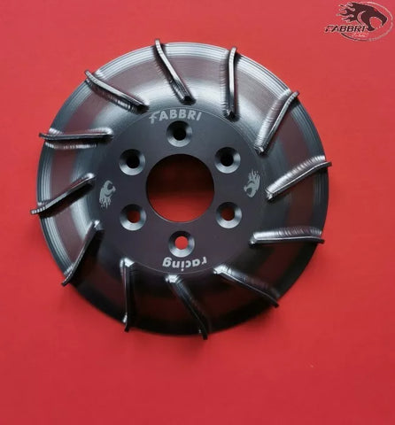 Ventola FABBRI RACING accensione SIP alluminio cnc anodizzata GRIGIO 270G