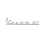TARGHETTA ANTERIORE SCRITTA SCUDO STEMMA FREGIO PER VESPA 50 L R 1966-1973 V5A1T
