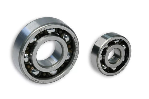 Kit 2 cuscinetti a sfere 20X47X14 C3 TN9 (6204) e 17X47X14 C3 TN9 (6303) MALOSSI