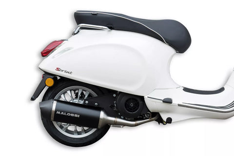 MARMITTA MALOSSI RX BLACK VESPA PRIMAVERA IGET 125 IE 4T EURO4 2016->