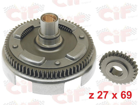 Rapporti 27-69 CIF per Vespa 50, 90, 125 ET3 Primavera, PK