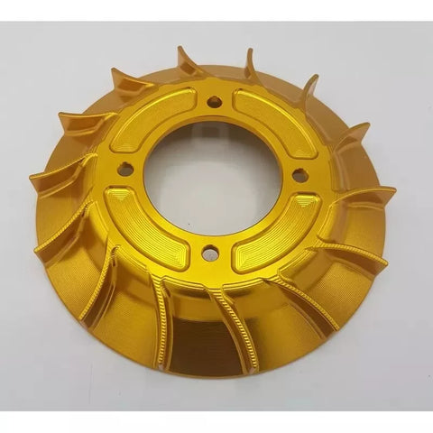 Ventola Per Accensione elettronica Vespa VMC In Cnc 14 Alette - ORO
