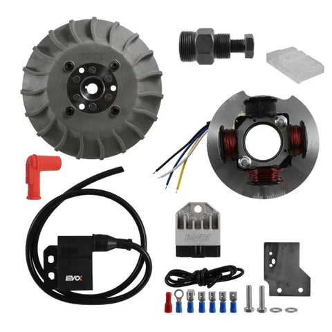Accensione elettronica EVOK cono 19mm, 1,4Kg, Vespa Smallframe - ventola in plastica