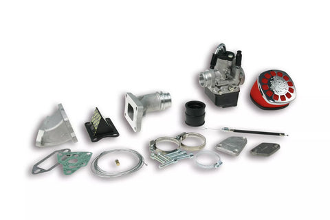 Kit alimentazione MALOSSI PHBL 25 B lamellare al cilindro MHR per Vespa 125 ET3 Primavera, per kit 136cc