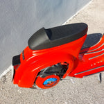 SELLA ITALKAST 2.0 MONOPOSTO PER VESPA 50, SPECIAL, ET3 PRIMAVERA - GRID + black