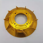 Ventola Per Accensione elettronica Vespa VMC In Cnc 10 Alette - ORO