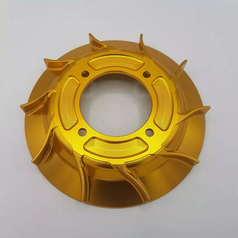 Ventola Per Accensione elettronica Vespa VMC In Cnc 10 Alette - ORO