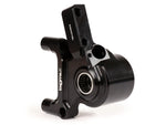 Pinza freno anteriore incl. supporto pinza -BGM PRO, CNC Touring, 4 pistoncini, montaggio radiale - Tamburo freno tipo Piaggio/Grimeca Ø20mm- Vespa PX Disc (1998-), My, 2011 - nero