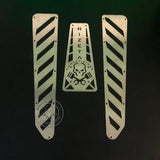 Set pedane in acciaio inox BOLLA ELABORAZIONI per Vespa PX