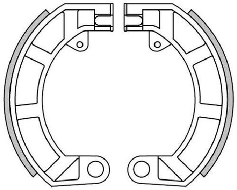 Ganasce freno POLINI posteriori Vespa 50 Special, 125 ET3 Primavera 176.0159