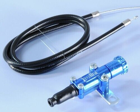 Polini Comando Starter Aria Manuale a Cavo Blu Universale Scooter Moto con filo