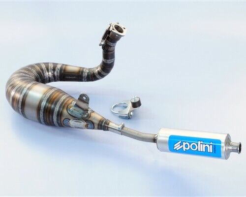 MARMITTA POLINI VESPA 125 PRIMAVERA ET3 EVOLUTION GIRATA