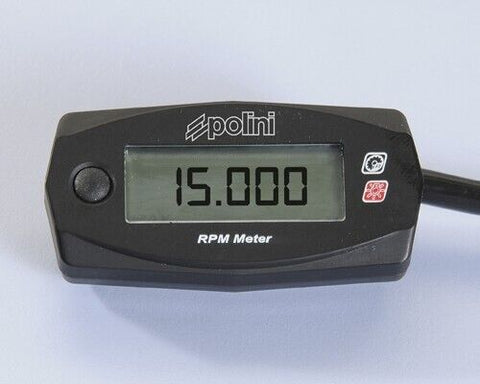 CONTAGIRI DIGITALE POLINI (2-tempi/4-Clock) Universal RPM-Counter digitale