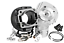 KIT GRUPPO TERMICO 102 CC DM 55 POLINI CAMPANA MARMITTA PER VESPA 50 SPECIAL R L