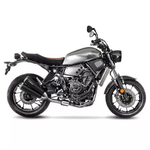 15109K SCARICO COMPLETO LEOVINCE YAMAHA XSR 700 2016-2019 GP DUALS INOX DARK/INO
