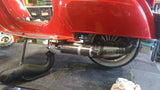 Marmitta Barone Racing per collettore Proma per vespa 50 75 90 102