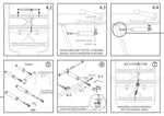 Ammortizzatore di rientro per cavalletto centrale VM ENGiNEERING Vsoft - Vespa VNA, VNB, VBA, VBB, GL, GT, Sprint, Super, TS, Rally, 180 SS, 160 GS