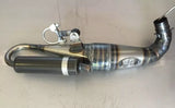 Marmitta Barone Racing per collettore Proma per vespa 50 75 90 102