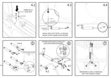 Ammortizzatore di rientro per cavalletto centrale VM ENGiNEERING Vsoft - Vespa 50, 90, 125 Primavera, ET3