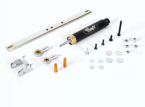 Ammortizzatore di rientro per cavalletto centrale VM ENGiNEERING Vsoft - Vespa VNA, VNB, VBA, VBB, GL, GT, Sprint, Super, TS, Rally, 180 SS, 160 GS