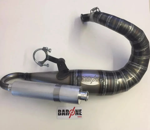 Marmitta Barone Racing Vespa Marmitta Barone SuperPower 130cc in alluminio