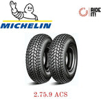 Coppia Pneumatici Michelin 2 75 9  ACS  Vespa * N L R SPECIAL