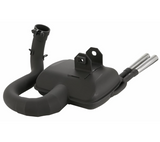 Marmitta RACING SIP ROAD 2.0 nera doppio scarico cromato VESPA PX PE 125 150
