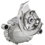 Coppia CARTER MOTORE SIP EVO 3 FORI alluminio vespa 125 ET3 primavera 50 125 PK