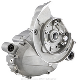 Coppia CARTER MOTORE SIP EVO 3 FORI alluminio vespa 125 ET3 primavera 50 125 PK