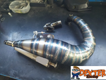 Marmitta Espansione DEXTER RACING RR Vespa Smallframe