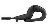 200.2019/S Marmitta Polini Vespa PX 125 150 200 Con silenziatore in alluminio nero