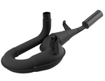 200.2019/S Marmitta Polini Vespa PX 125 150 200 Con silenziatore in alluminio nero
