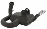 Marmitta racing SIP ROAD 2.0 stile sportivo per Vespa 200 RALLY P200E PX200 Cosa 200