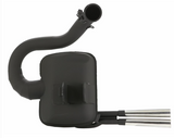 Marmitta racing SIP ROAD 2.0 stile sportivo per Vespa 200 RALLY P200E PX200 Cosa 200