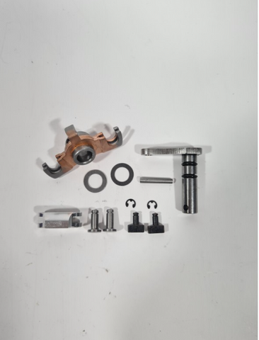 Kit perno selettore marce FRT doppio o-ring + maglia MD Racing + pattini rinforzati per Vespa Smallframe