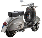 Staffa Porta ruota di scorta 10 pollici per VESPA 50 125 ELESTART SPECIAL PRIMAVERA ET3 SPRINT GT GL GS