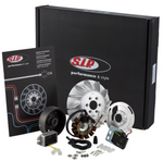 Accensione elettronica SIP PERFORMANCE by VAPE, SPORT, per kit cilindro BFA 306cc Vespa 125 GTR, TS, 150 Sprint Veloce, 200 Rally, PX, PE, Lusso, Cosa, volano ca.: 1660g in alluminio CNC, 9 bobine, 12 magneti, 12V, AC 110 watt, anticipo variabile