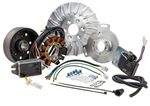Accensione elettronica SIP PERFORMANCE by VAPE, SPORT, per Lambretta DL/GP, volano ca.: 1660g in alluminio CNC, 9 bobine, 12 magneti, 12V, DC 110 watt, anticipo variabile