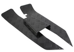 Set pedane nere in alluminio mandorlato SIP per Vespa 50 90 125 primavera et3 special