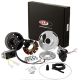 Accensione elettronica SIP PERFORMANCE by VAPE SPORT per Vespa 125 VN2, 150 VL, VB, volano ca.: 1250g in acciaio, 9 bobine, 12 magneti, 12V, AC 110 watt, anticipo variabile