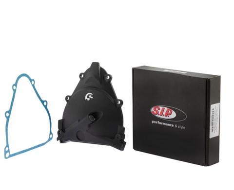 Coperchio carter frizione nero  SIP 2.0 vespa 50/90/125 primavera/et3/pk
