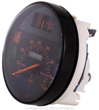 Contachilometri SCALA 120 KM/h nero arancione per vespa PK XL N RUSH 50 125