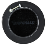 Filtro aria racing FABBRI RACING NERO Ø esterno=105mm Øimbocco=65mm L=45mm
