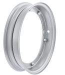 Cerchio in acciaio 2.10-10 scomponibile ARGENTO SIP Vespa 50 Special, 125 ET3 Primavera, Sprint, GT, GL, TS, Rally, PX, PK, T5